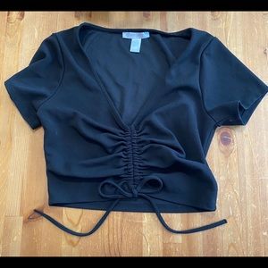 Black Crop Top